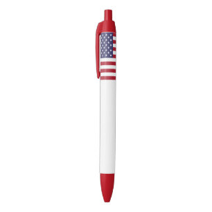 Stylo Bleu Drapeau américain