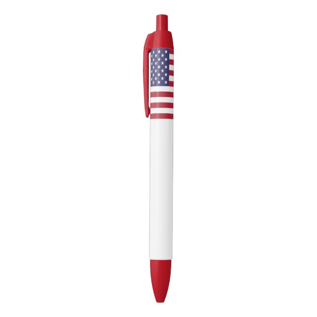 Stylo Bleu Drapeau américain (Haut (Vertical))