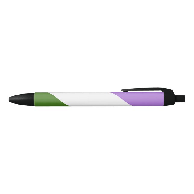 Stylo Bleu Drapeau de fierté genderqueer (Haut)