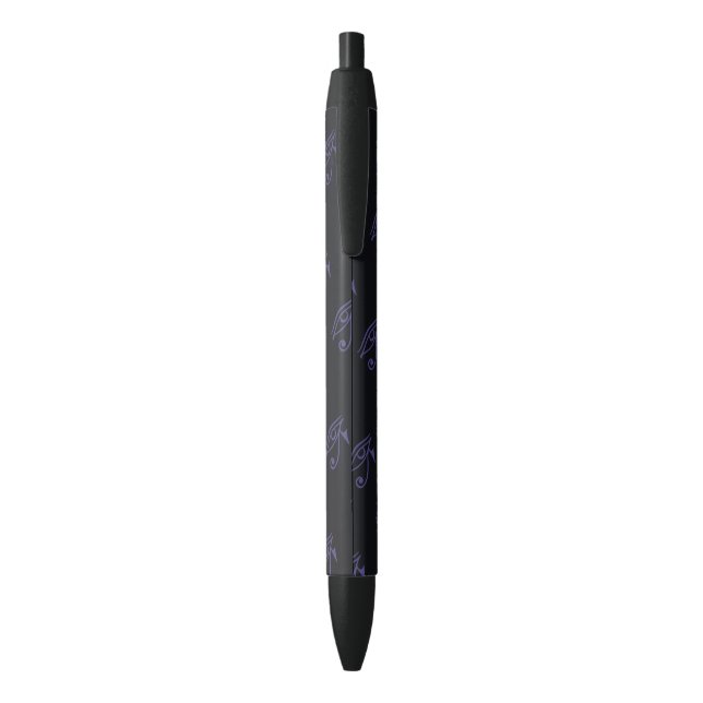 STYLO BLEU DRAPEAU DE FIERTE GOTH (Dos (Vertical))