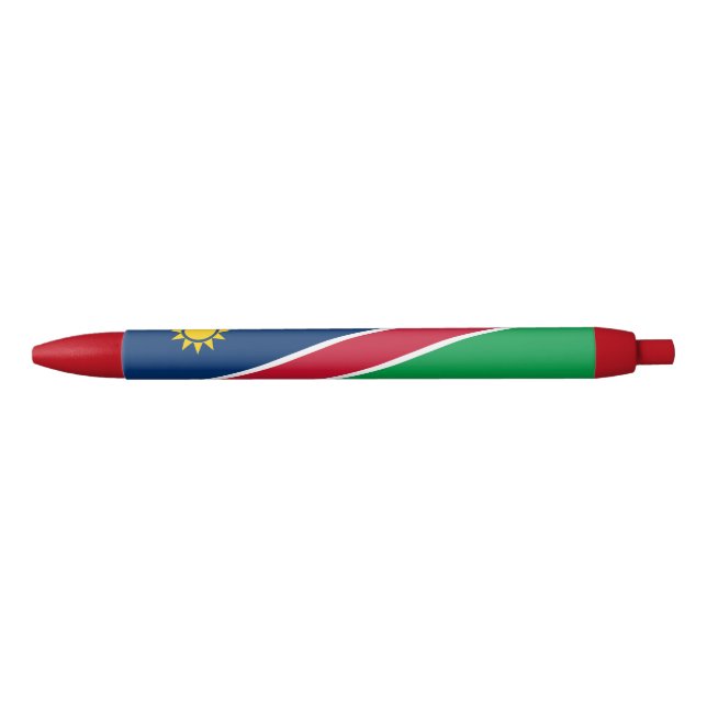 Stylo Bleu Drapeau de la Namibie (Devant)