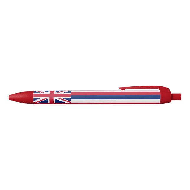 Stylo Bleu Drapeau de l'État d'Hawaii (Haut)
