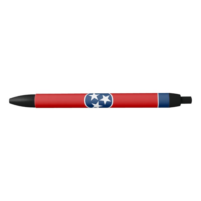 Stylo Bleu Drapeau de l'État du Tennessee (Devant)
