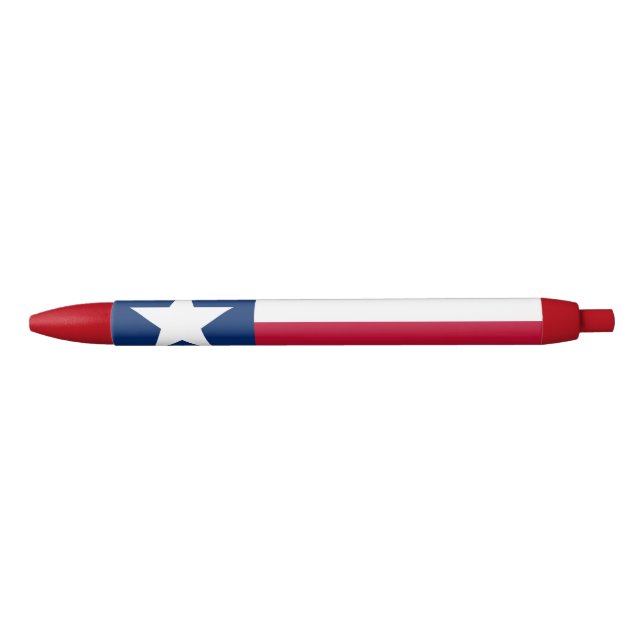 Stylo Bleu Drapeau de l'État du Texas (Devant)