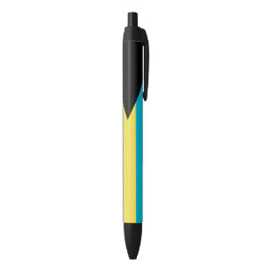Stylo Bleu Drapeau des Bahamas