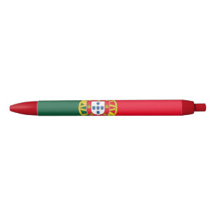 Stylo Bleu Drapeau du Portugal
