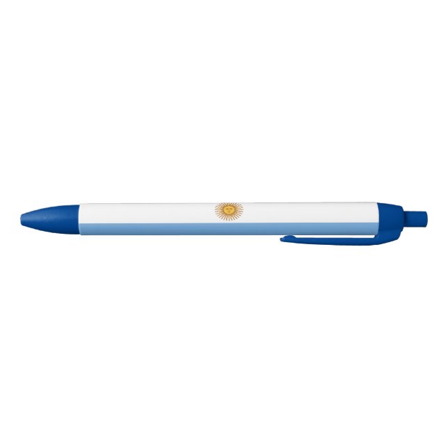 Stylo Bleu Drapeau patriotique argentin (Bas)