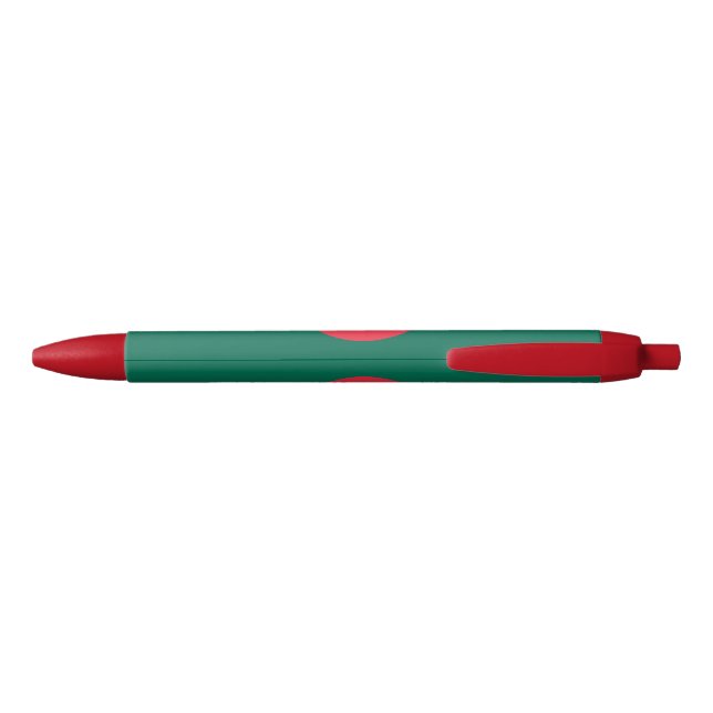 Stylo Bleu Drapeau patriotique bangladais (Dos)