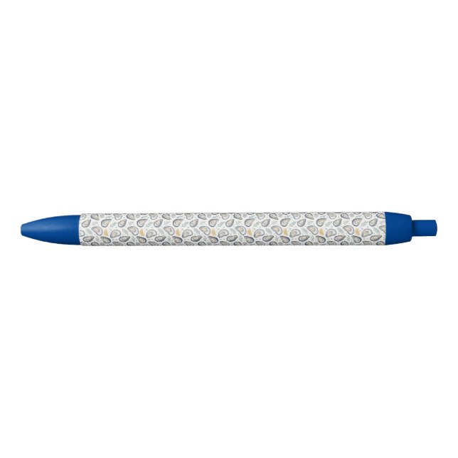 Stylo Bleu Elegant Marine Oysters (Devant)