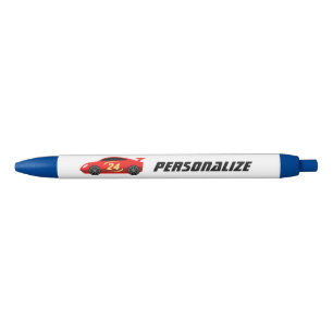 Stylo Bleu Enfants de race rouge personnalisés dessinant des