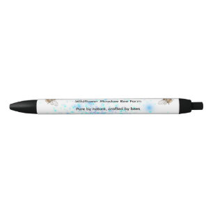 Stylo Bleu Entreprise agricole de ruches en nid d'abeille ble