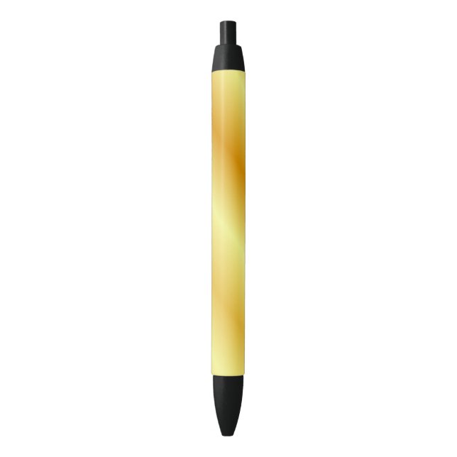 Stylo Bleu Faux Gold Personnalisé Modèle moderne Élégant (devant Vertical)