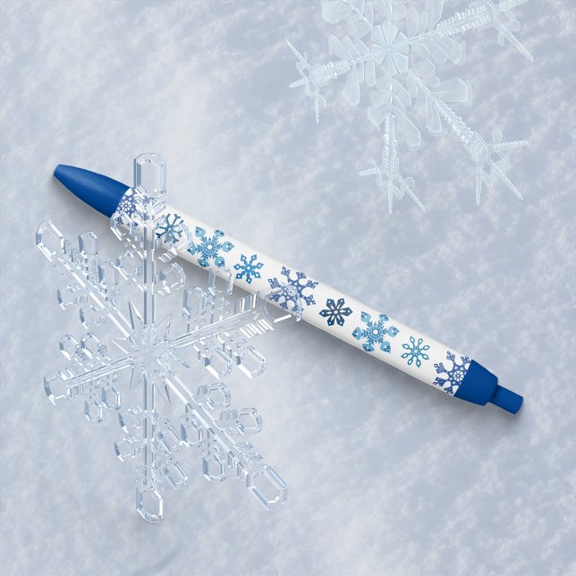 Stylo Bleu Flèches bleues et blanches (Créateur téléchargé)
