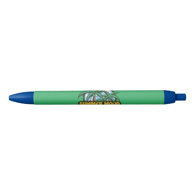 Stylo Bleu Humeur d'été (Devant)