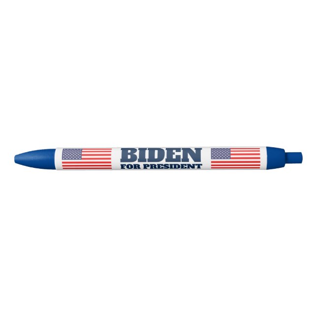 Stylo Bleu Joe Biden pour président démocrate de l'élection 2 (Devant)