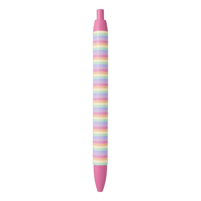 Stylo Bleu Joli modèle moderne rose jaune bleu violet (devant Vertical)