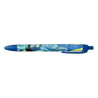 Stylo Bleu Le célèbre tableau de Van Gogh, Starry Night,