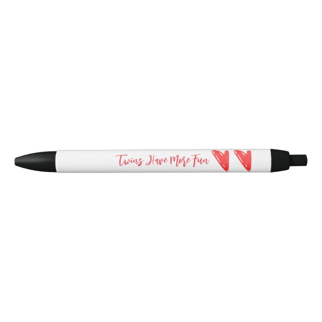 Stylo Bleu Les jumeaux ont plus de plaisir (Devant)