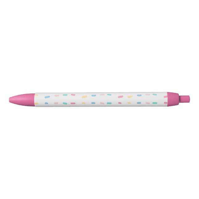 Stylo Bleu Lignes de motif (Devant)