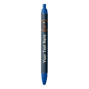 Stylo Bleu Lion Du Jour De Jérusalem Avec Drapeau