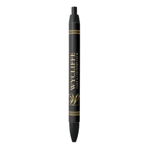 Stylo Bleu Logo Gold Country & Golf Club et texte personnalis