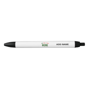 STYLO BLEU MARQUE BLANCHE MODERNE ET PERSONNALISABLE VÉRIFIÉE