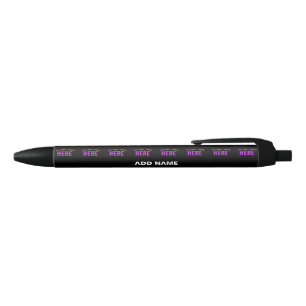 STYLO BLEU MARQUE PERSONNALISABLE NOIRE VERIFIEE DE STYLE MOD