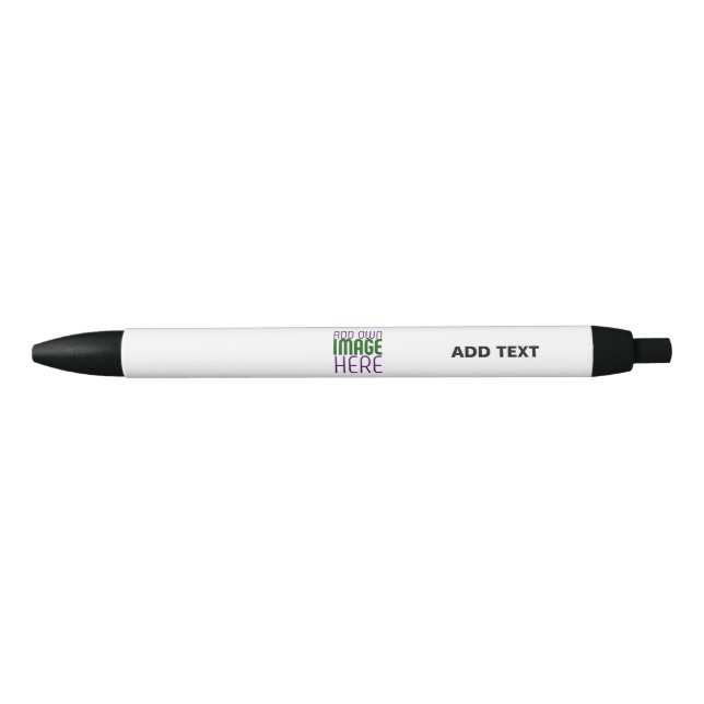 STYLO BLEU MODELE DE TEXTE D'IMAGE BLANCHE SIMPLE ÉDITABLE MO (Devant)