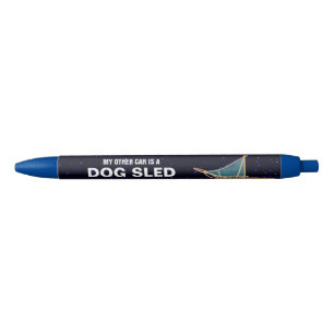 Stylo Bleu Mon Autre Voiture Est Un Chien