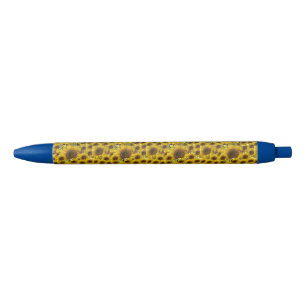 Stylo Bleu Pen Sunfleurs