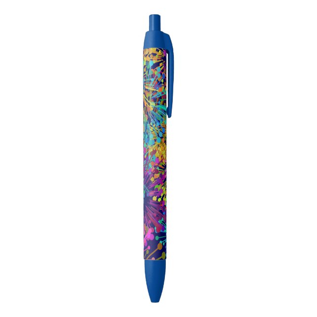 Stylo Bleu Plaque de peinture Abstraite (Bas (Vertical))