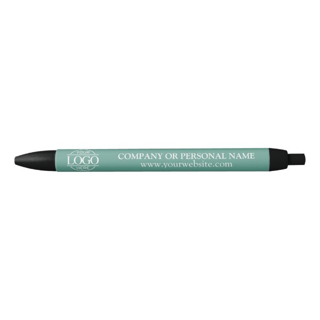 Stylo Bleu Professional Branding Corporate Teal Green Logo (Devant)