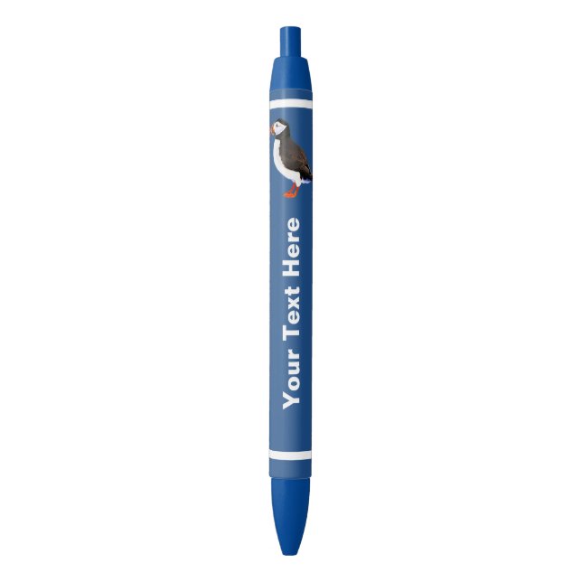 Stylo Bleu Puffin de l'Atlantique (devant Vertical)