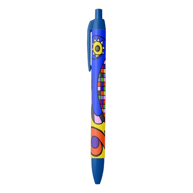 Stylo Bleu Résumé (Haut (Vertical))