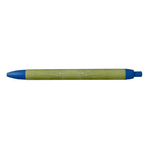Stylo Bleu Texture de l'alligator vert citron
