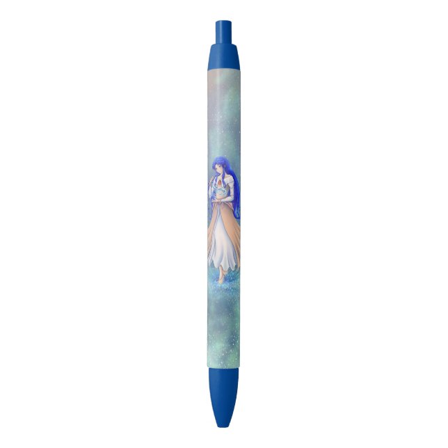Stylo Bleu TSDS : Couverture Miral Akemi Art Solo Eau (devant Vertical)