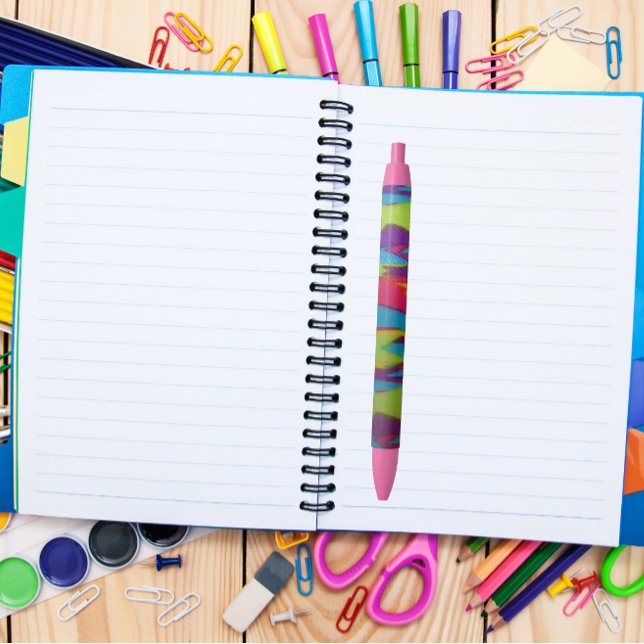 Stylo Bleu Zigzag Dyes (Créateur téléchargé)