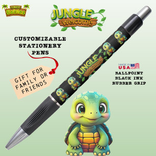 Stylo Boîte Tortue Mignonne, Fournitures Scolaires Tortu