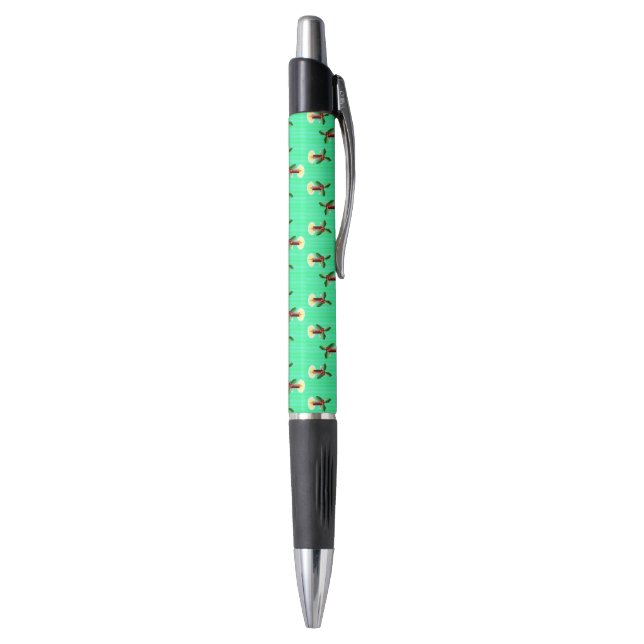 Stylo Bougie Bourgogne avec saint Noël (Bas (Vertical))