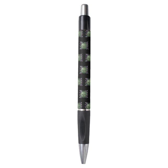 Stylo Boule à facettes de pastèque mignonne (Devant (Vertical))