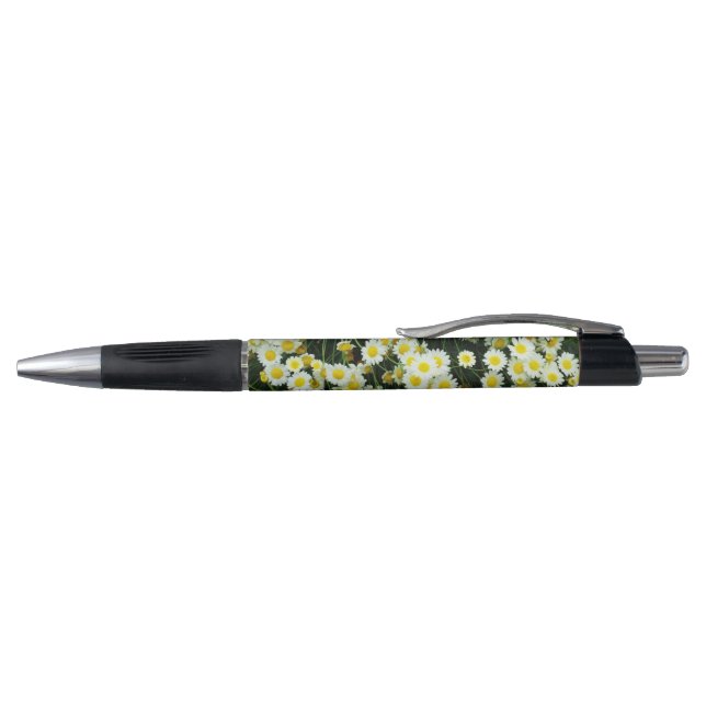 Stylo Boutons Fleur Jaune Dainty Daisy (Haut)