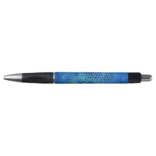 Stylo Caché Dinosaure Bleu