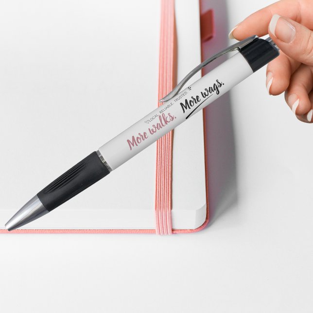 Stylo Cadeau client pour la garde d'animaux et la promen (Small Business Client Gift Pen)
