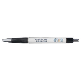 Stylo Cadeau de Croisière de Plage Tropicale Ananas Mign