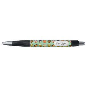 Stylo Cake Lover délicieux gâteaux et pâtisseries Motif