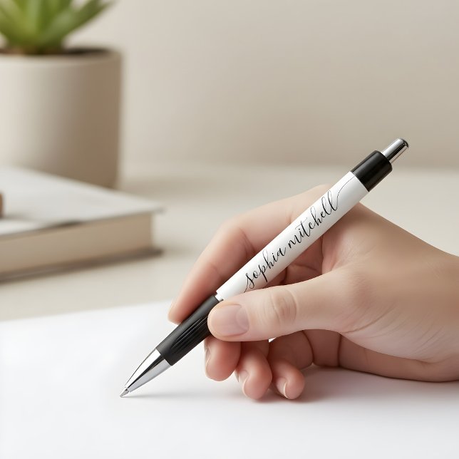 Stylo Calligraphie de script chic (Créateur téléchargé)