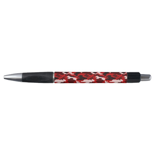 Stylo Camo noir de sang (Devant)