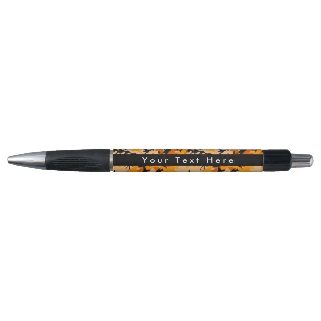 Stylo Camo orange, Camouflage, Militaire, Armée (Devant)