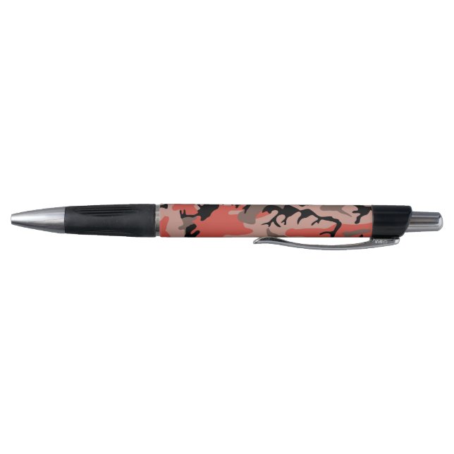 Stylo Camouflage rouge et Brown, Armée (Bas)