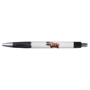 Stylo canadien d'orignaux